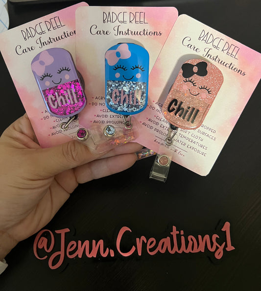 Chill Pill Badge Reel