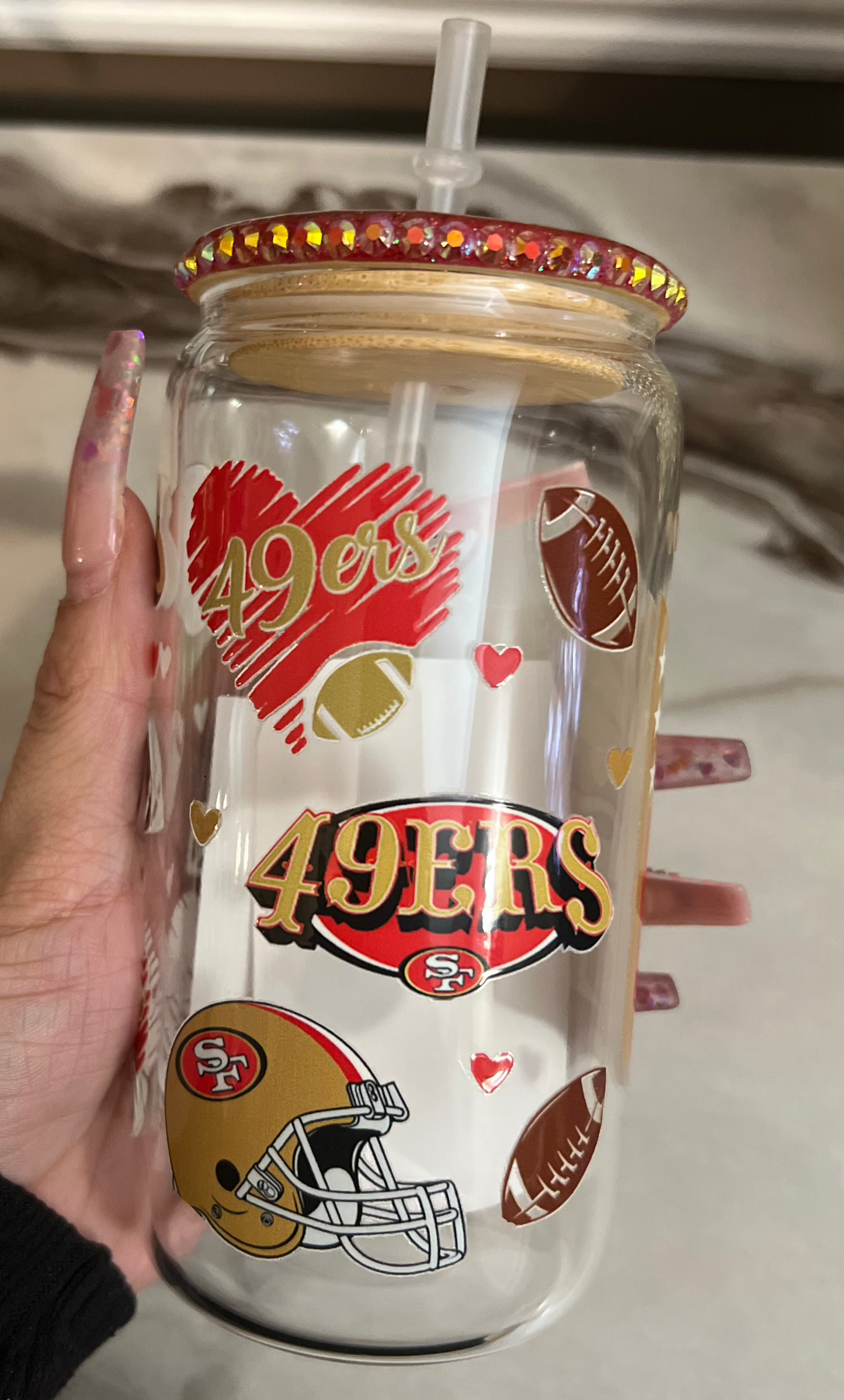 Bling SF Libbey Glass