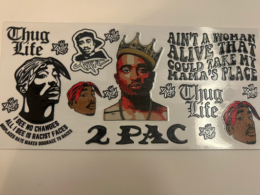 2pac Uv DTF