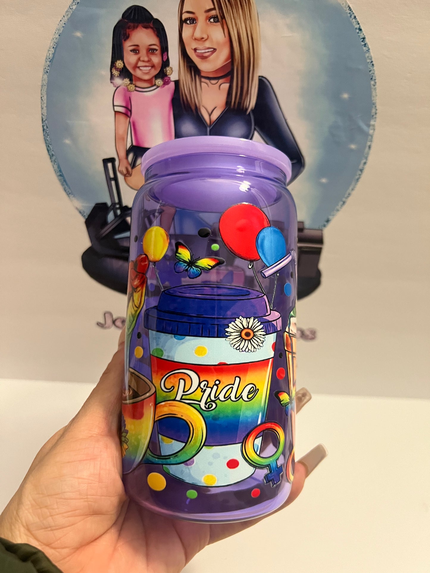 Rainbow Libbey Glass