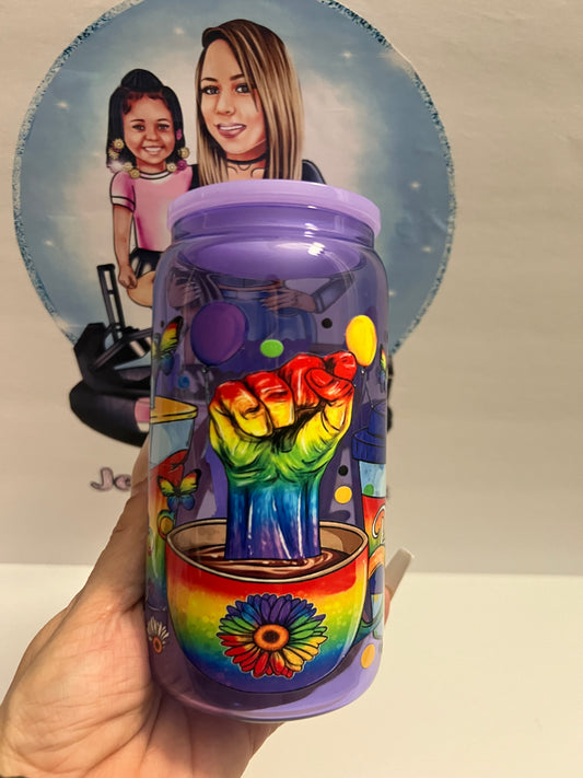 Rainbow Libbey Glass
