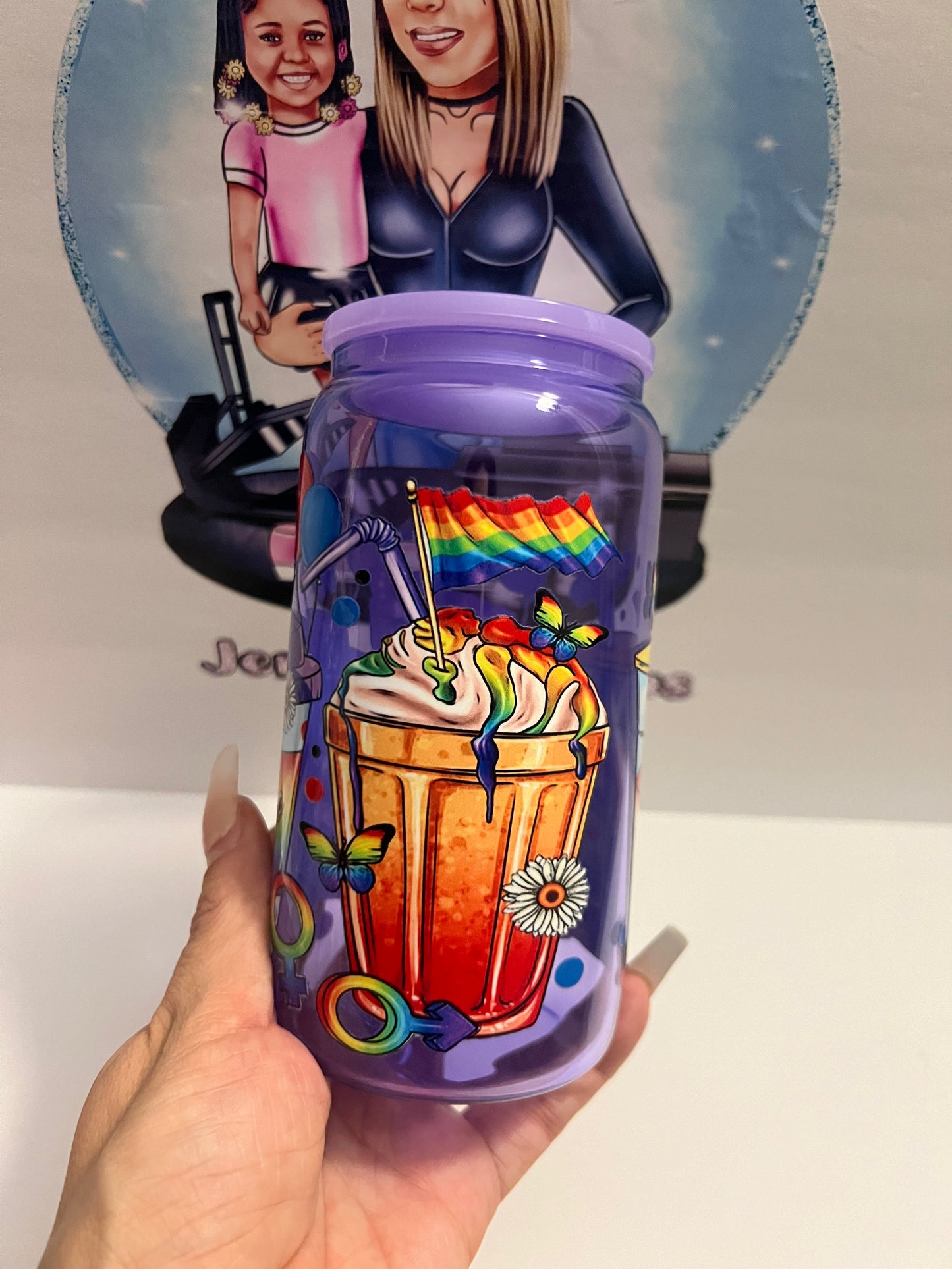 Rainbow Libbey Glass