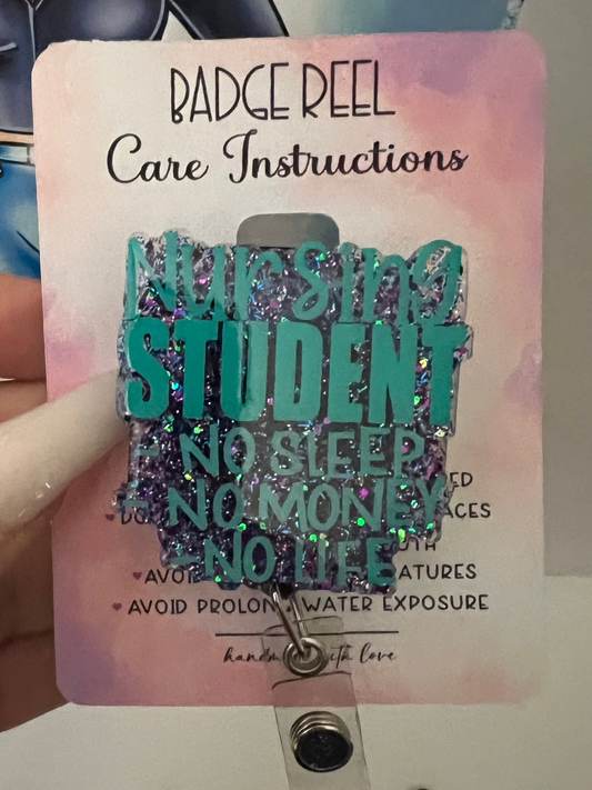 Nursing Student Badge Reel